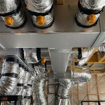 IŠ-IZOLIUOTAS VAKTASIS prieš GI DUCTWOK