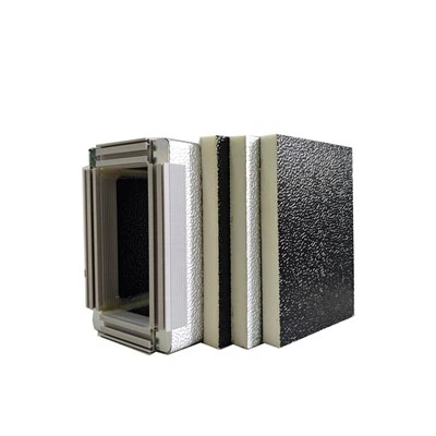 Iš anksto{0}}izoliuotas juodas aliuminio kanalas