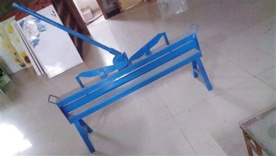 UNT Manual Bending Machine For Making PU Elbow air duct panel